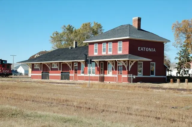 The old CN train station